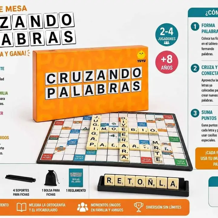 Juego de mesa - cruzando palabras