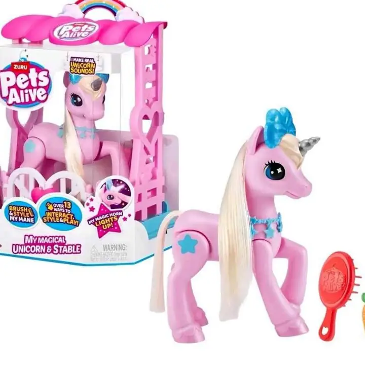 Unicornio Mágico Pets Alive c/Luz y Sonido