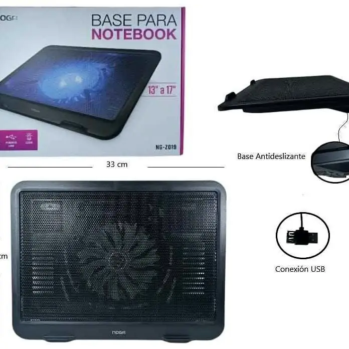 Base para notebook 13 - 17 plg cooler USB