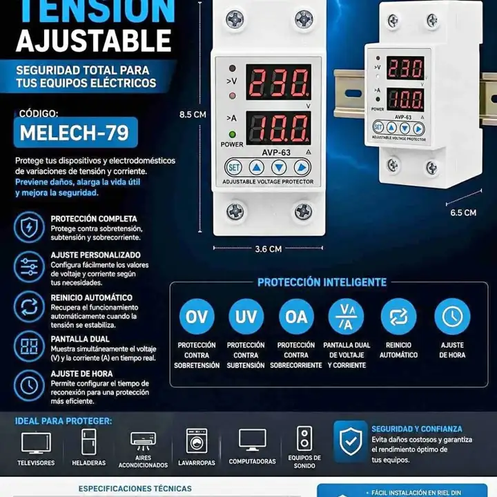 Protector de tension ajustable