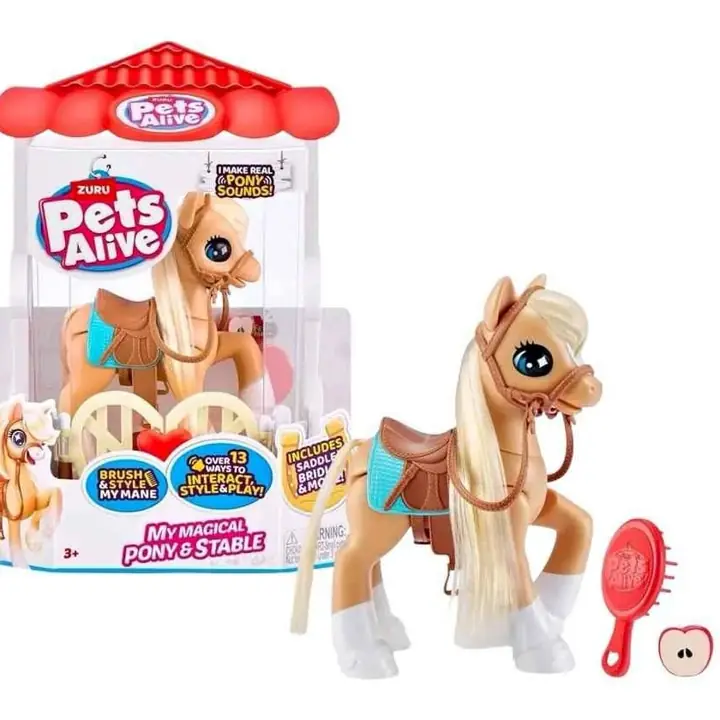Pets Alive Pony de Carrera Motorizado c/Sonidos -Zuru