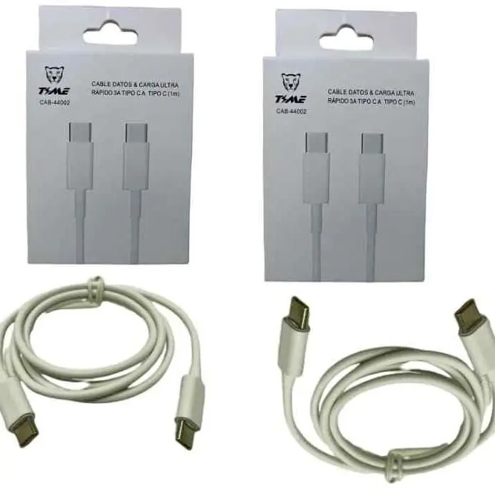 Cable tipo C a C 1 metro time