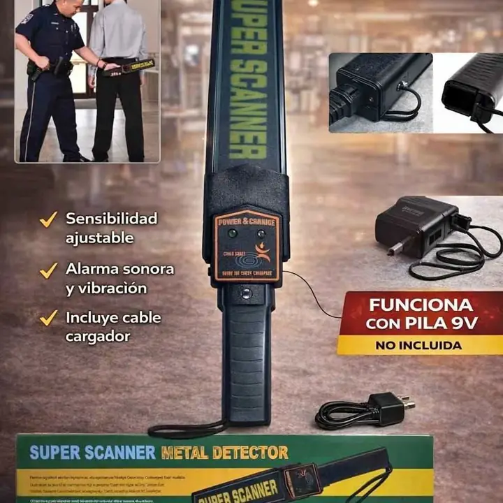 Detector scanner de metal