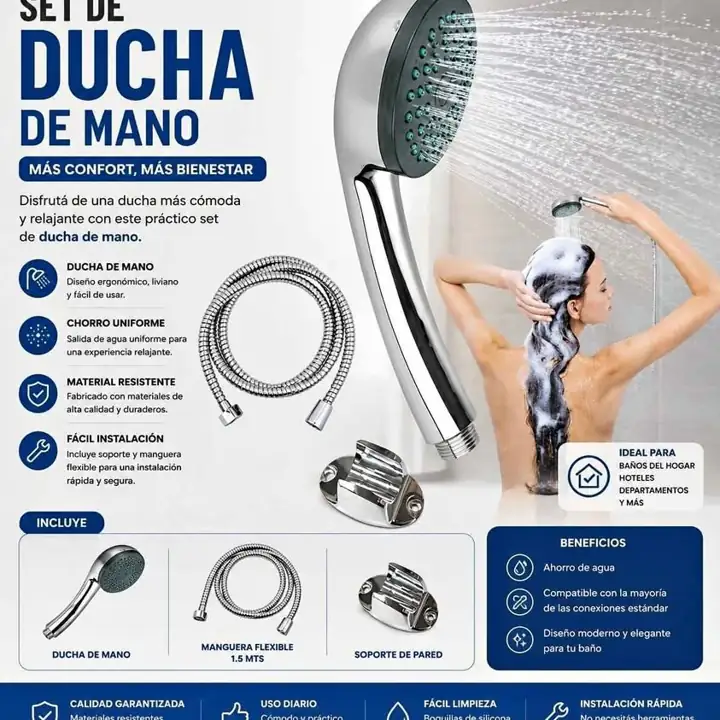 Set de ducha de mano