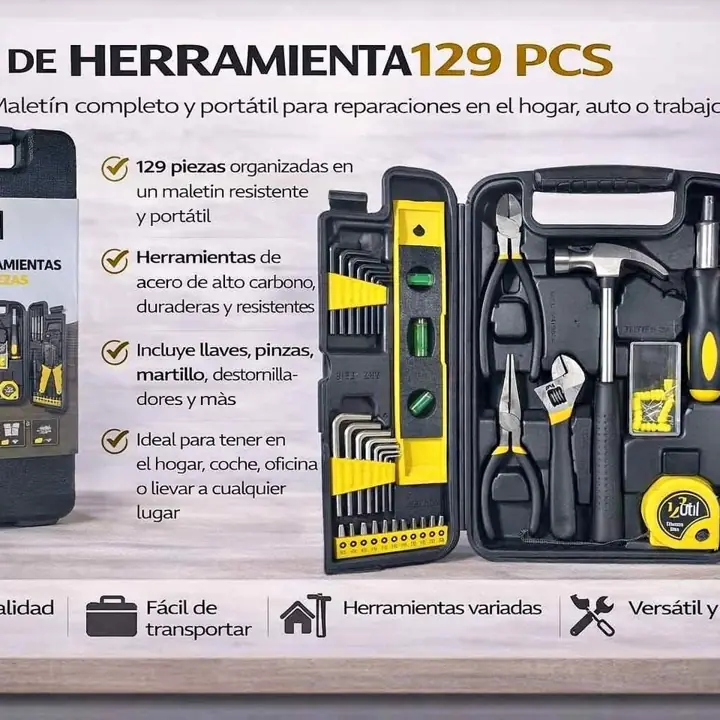 Set de herramienta 129PCS