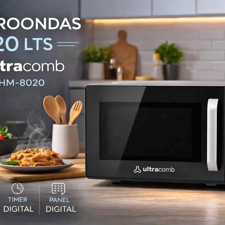 Microondas 20 lts digital Ultracomb