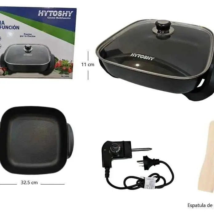 Olla electrica cuadrada hytoshy