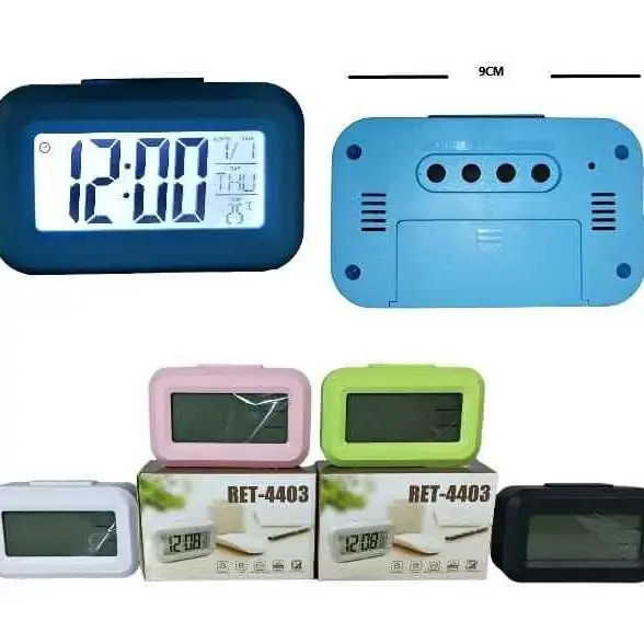 Reloj digital alarma/fecha/termometro