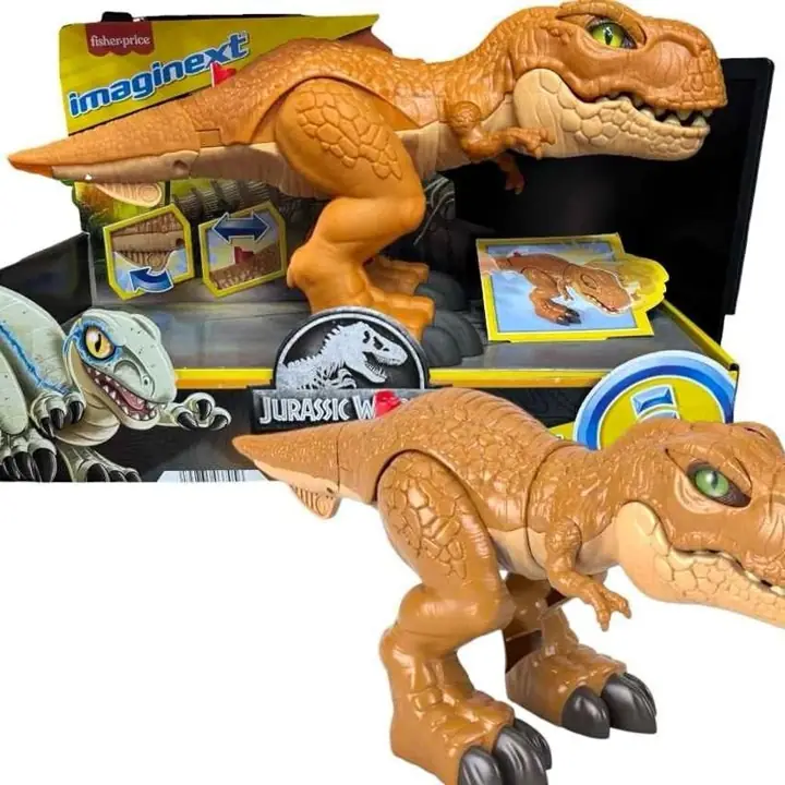 Jurassic World imaginext c/movimientos -FisherPrice
