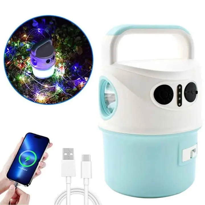Lampara LED USB recargable 10 metros
