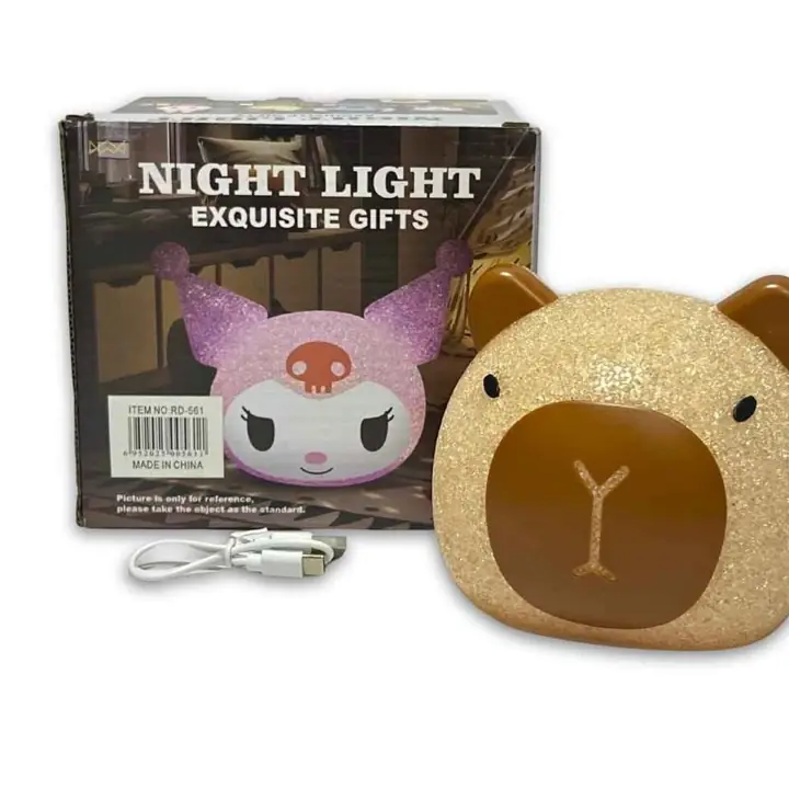 Lampara capybara nocturna