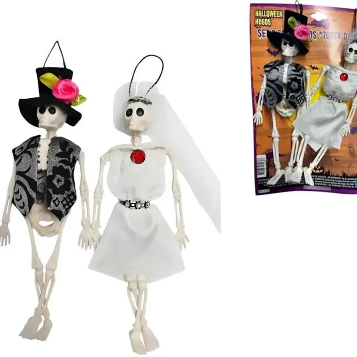 Colgante Parejas de Esqueletos