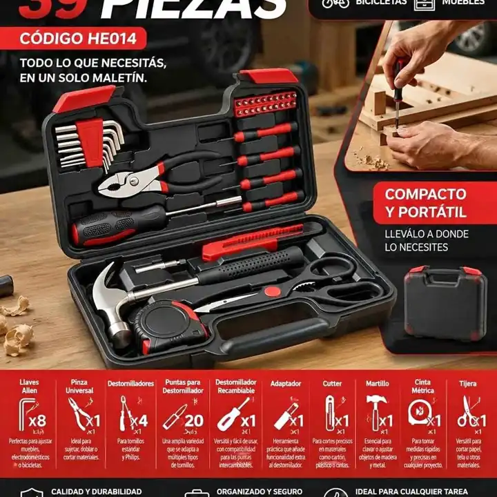 Set de 39 piezas