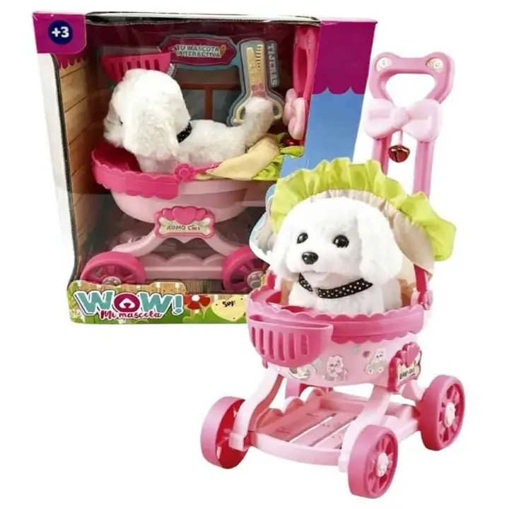 Carrito con Perrito a Pila -Isakito
