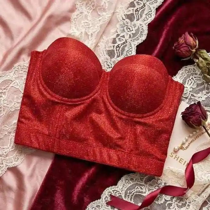 Corset glitter