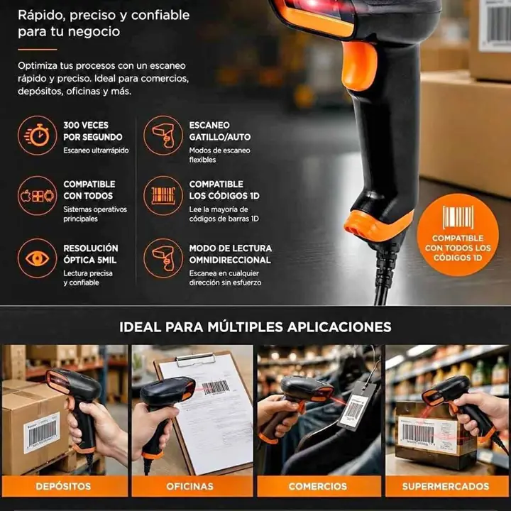 Lector codigo de barras