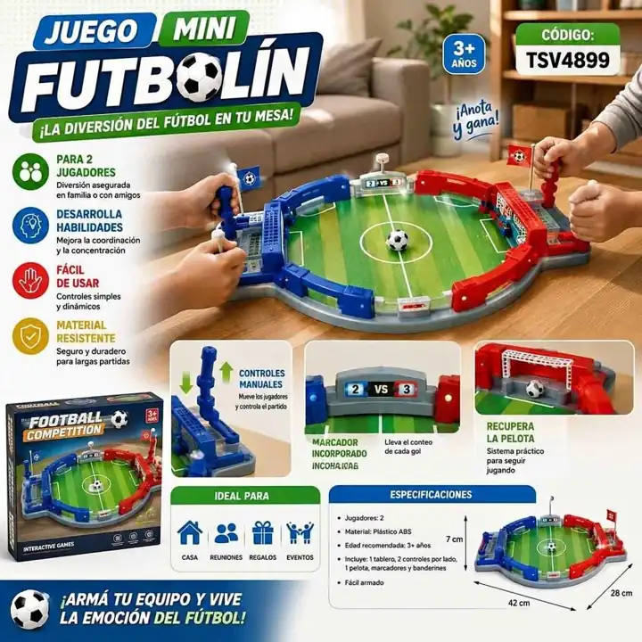 Set de mini futbol