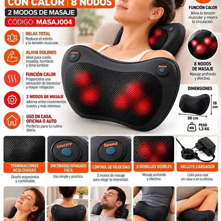 Masajeador cuello cervical