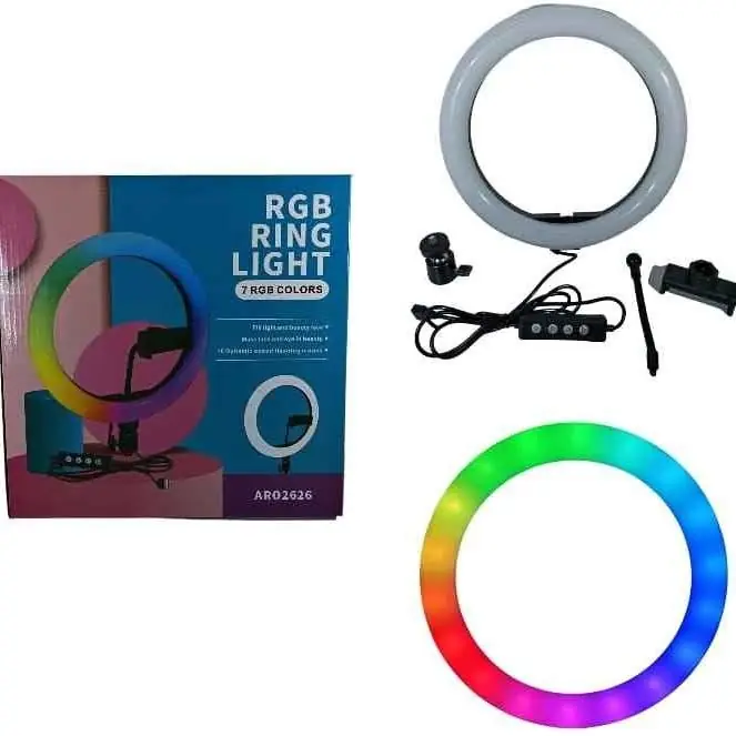 Aro LED 10" RGB 26CM