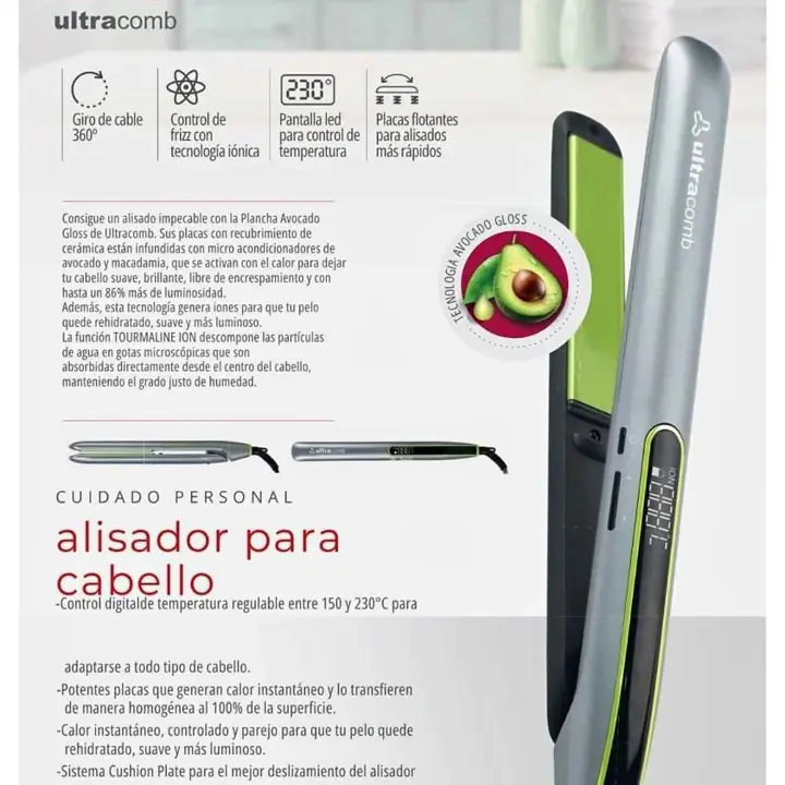Planchita de pelo Ultracomb