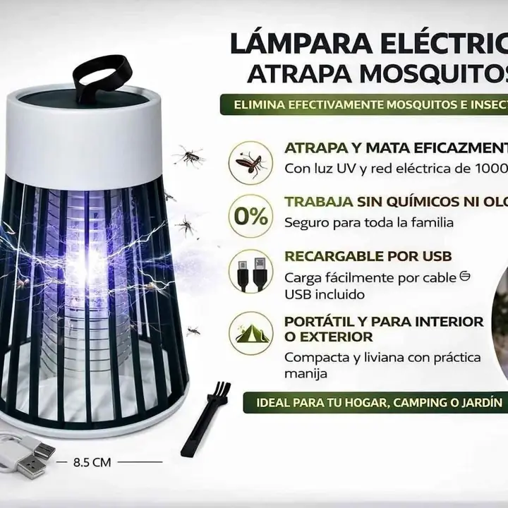Lampara LED mata mosquito W4