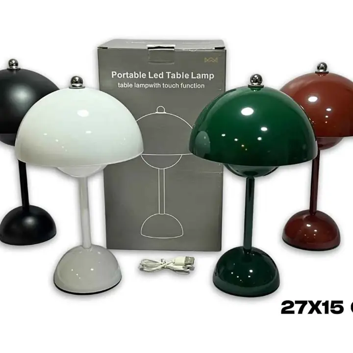 Lampara LED mesa - media esfera