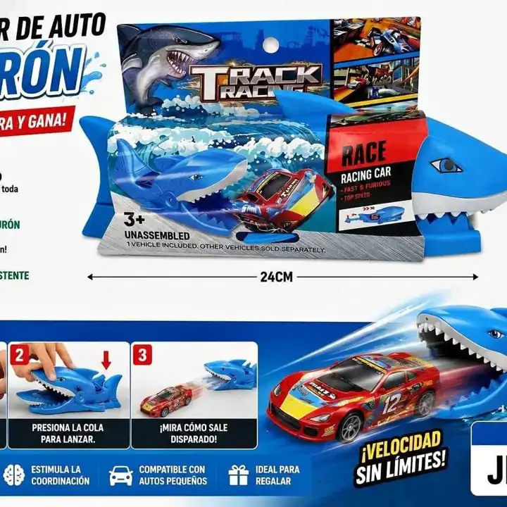 Lanzador de auto - tiburon
