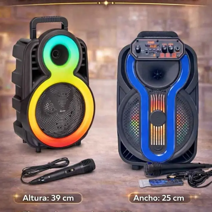 Parlante bluetooth 8" star vision