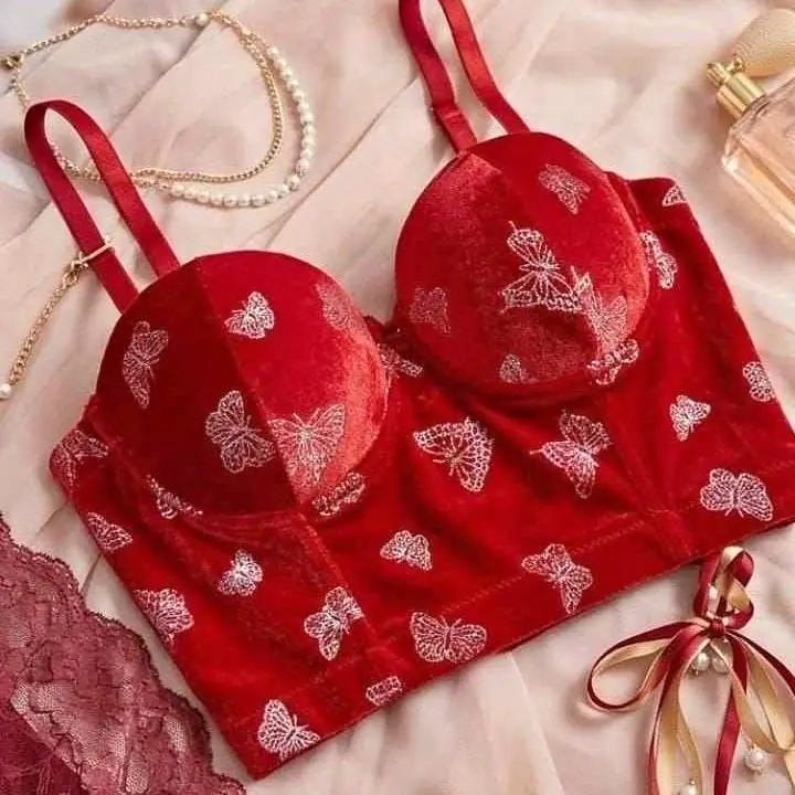 Corset gamuzado