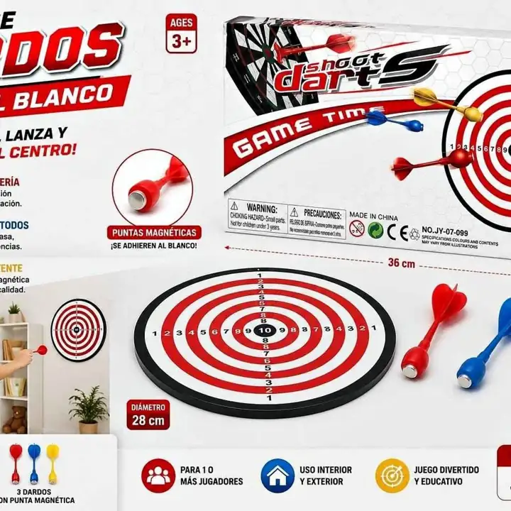 Juego de dardos - tiro al blanco
