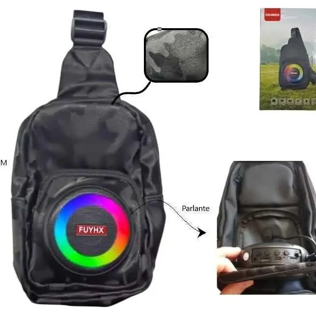 Mochila con parlante