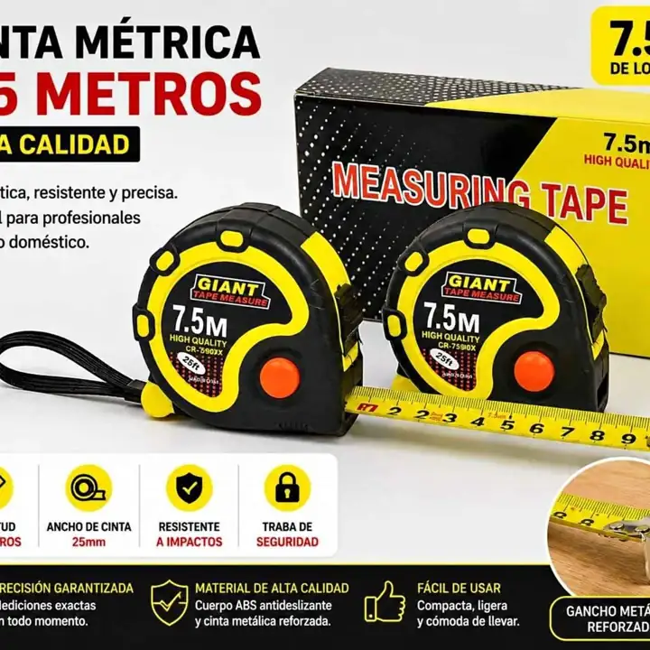 Cinta metrica 7.5 metros