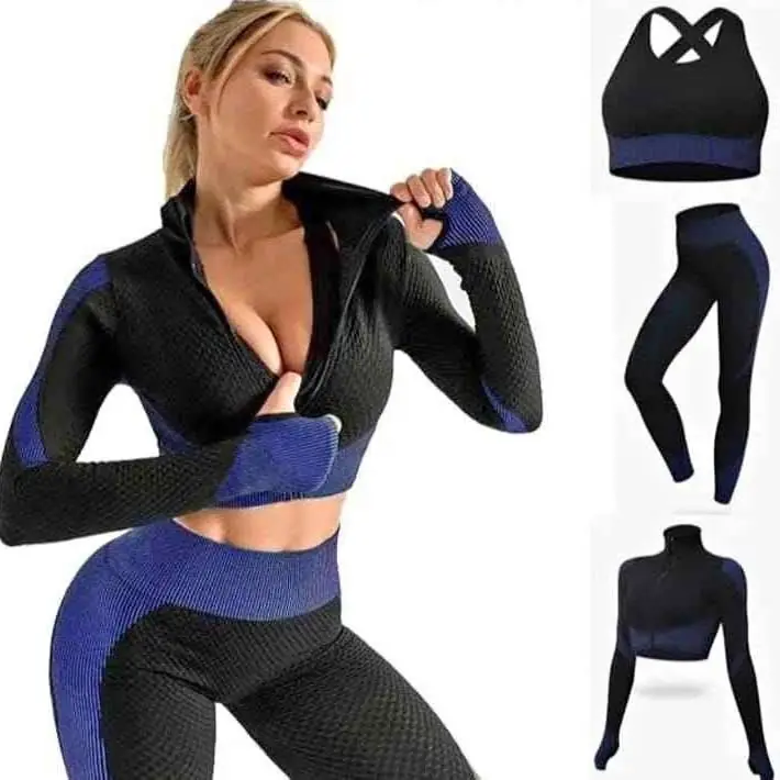 Conjunto push up 3 piezas irun gym importado