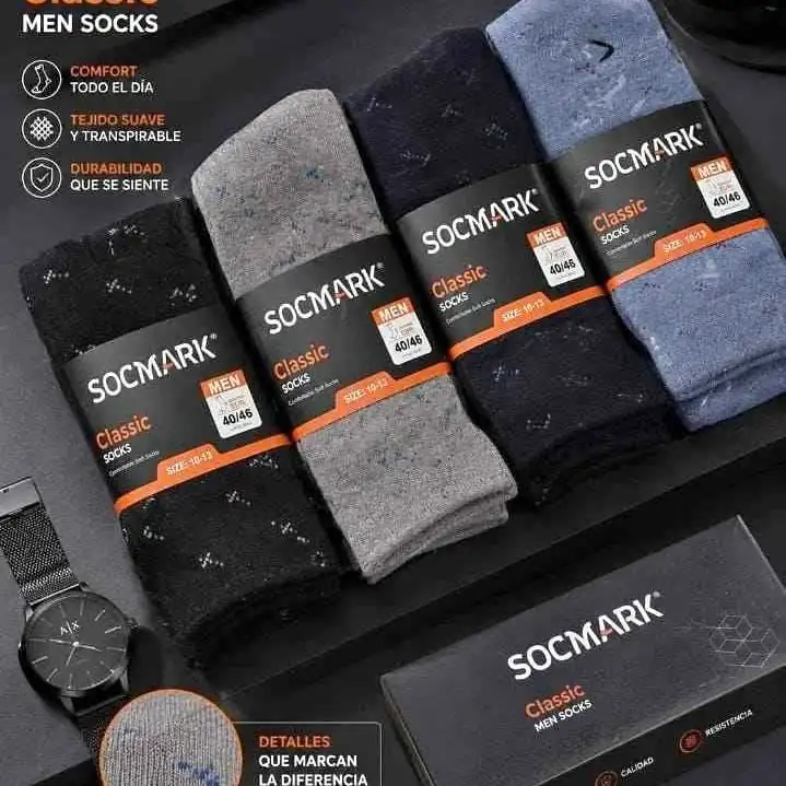 Medias 3/4 socmark x12