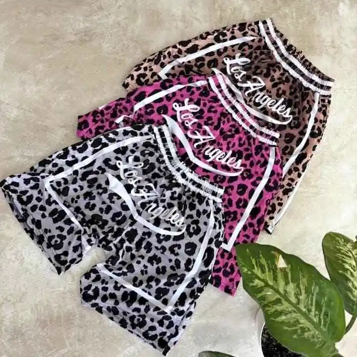 Short print lycra