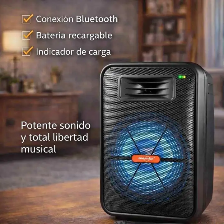 Parlante bluetooth 15" greatnice
