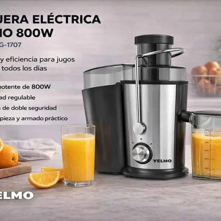 Juguera electrica 800W yelmo