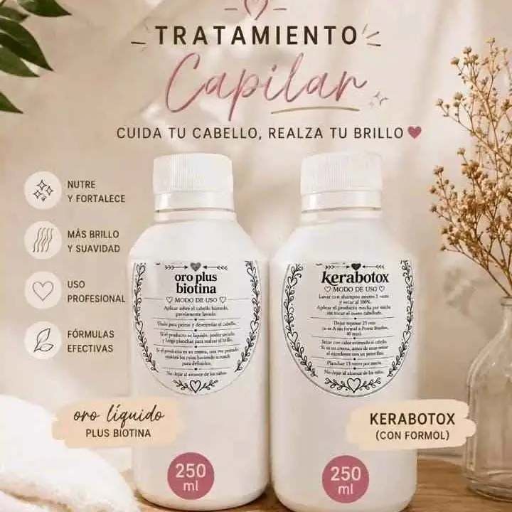 Oro liquido y kerabotox