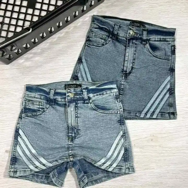 Short pollera lineas