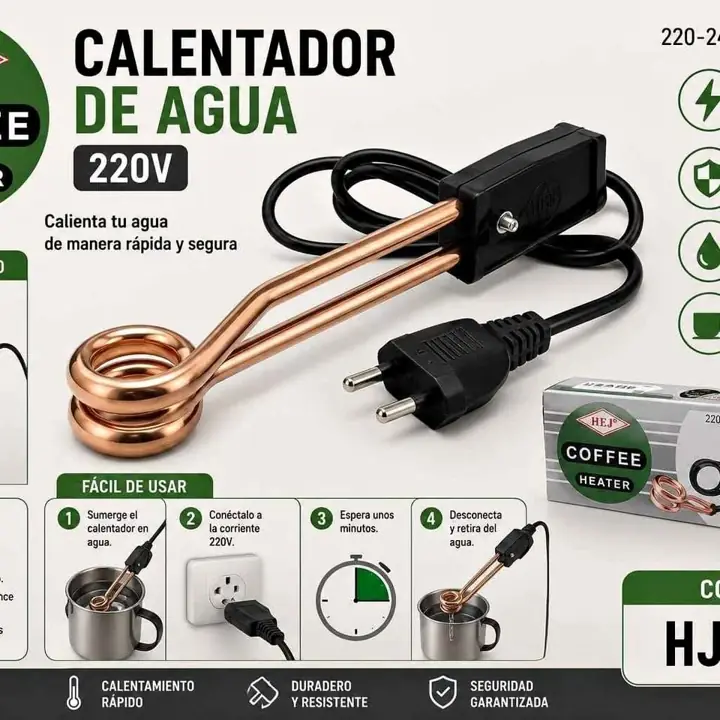Calentador de agua 220V