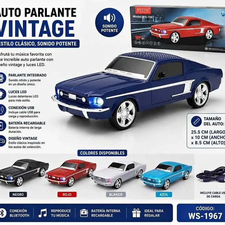 Auto parlante vintage