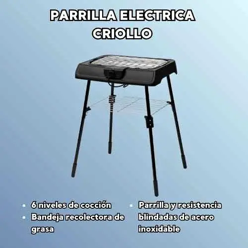 Parrilla electrica criollo