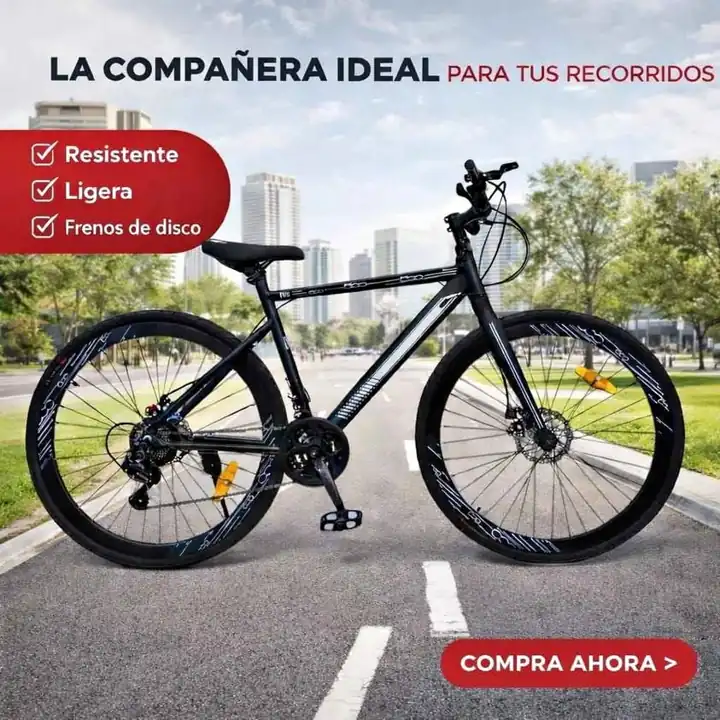 Bicicleta rodado 29 - 21 vel - Fiat 500 - aluminio