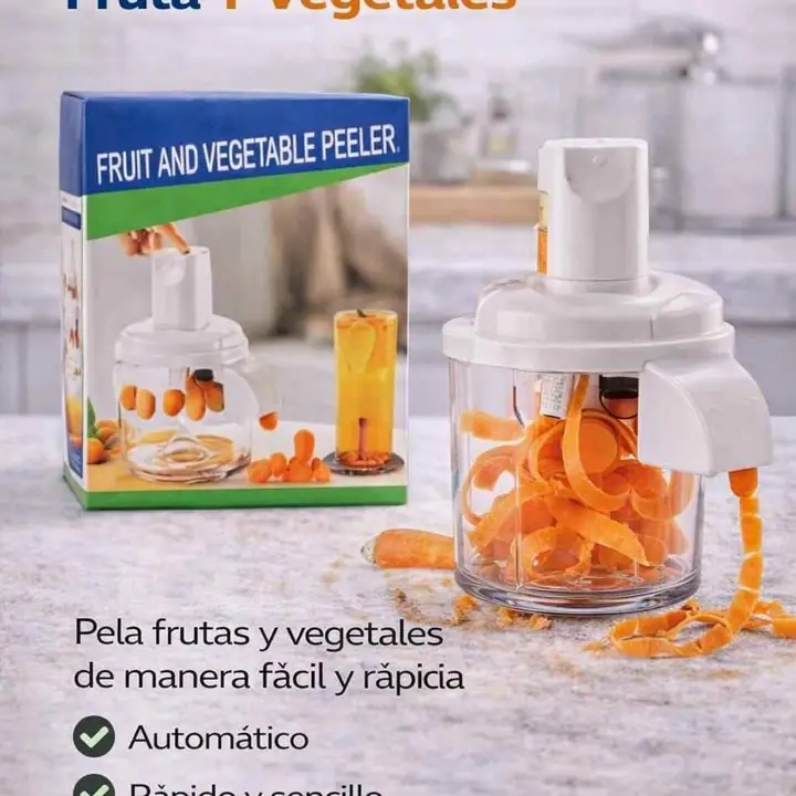 Pelador de frutas y verduras