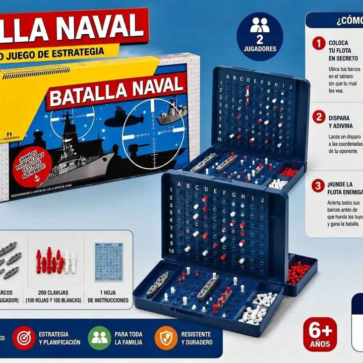 Juego de mesa - batalla naval