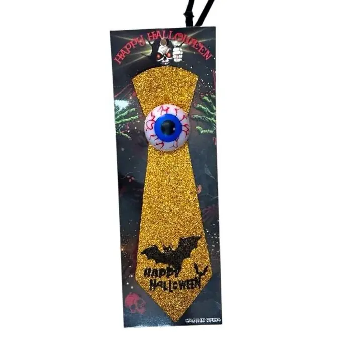 Corbata de Halloween Ojos