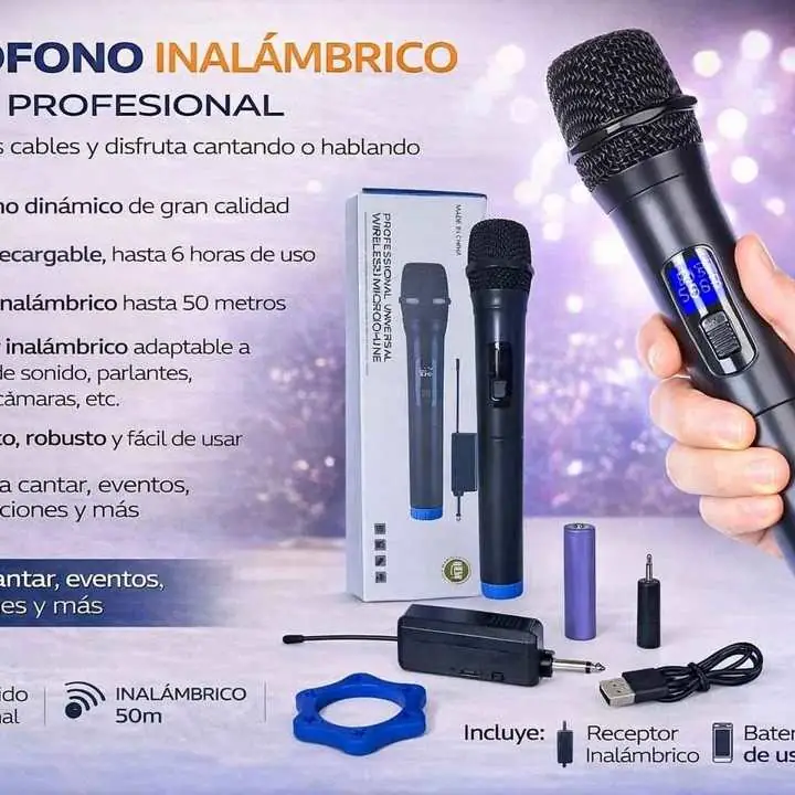 Microfono inalambrico