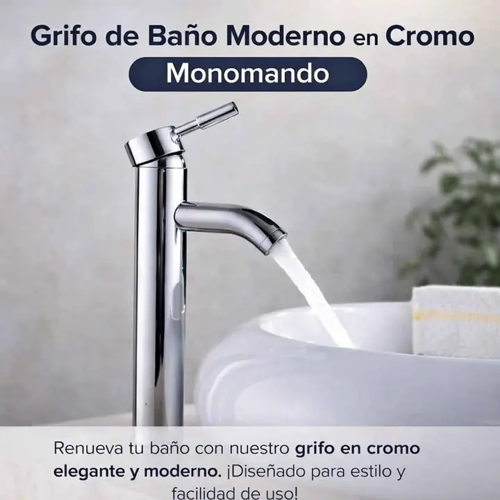 Griferia alta - baño - cocina - star vision daros