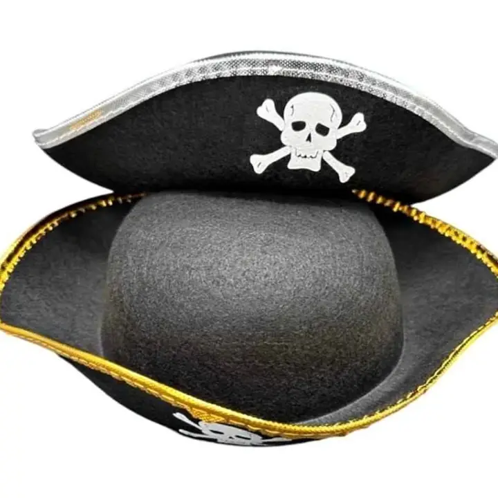Sombrero Pirata X Unidad
