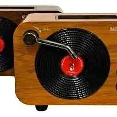 Radio FM vitaje estilo vinilo